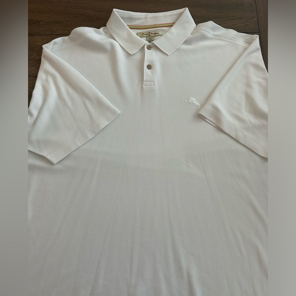 Tommy Bahama Short Sleeve Polo Shirt Size XXL Gently Worn‎ - Picture 2 of 4